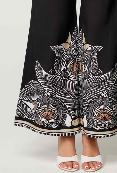 Willow Pant - Onyx Casablanca-Once Was-Lima & Co