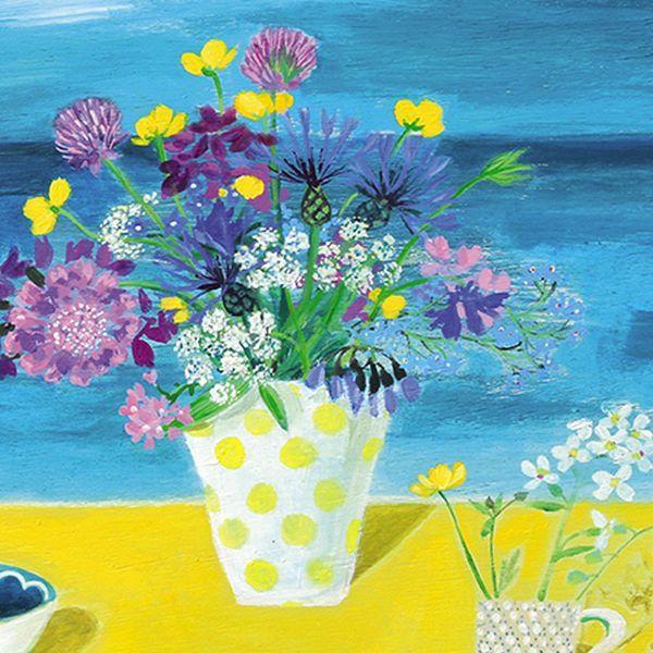 Yellow Table Summer Sky-Vevoke-Lima & Co