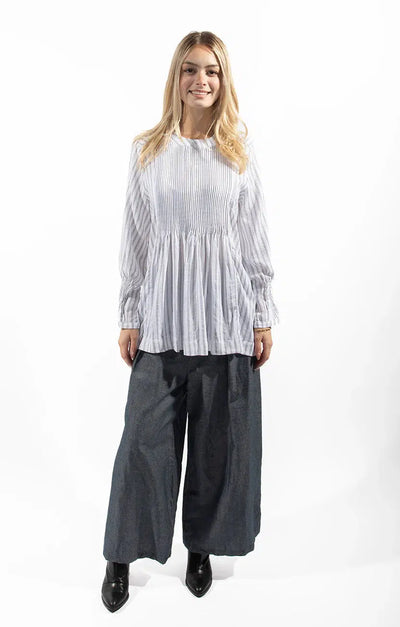 Yoko Top - White-Fujinella-Lima & Co