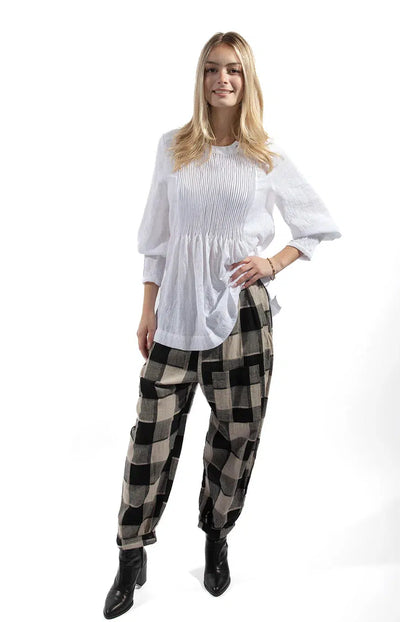 Yoko Top - White-Fujinella-Lima & Co