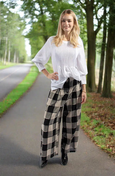 Yoko Top - White-Fujinella-Lima & Co