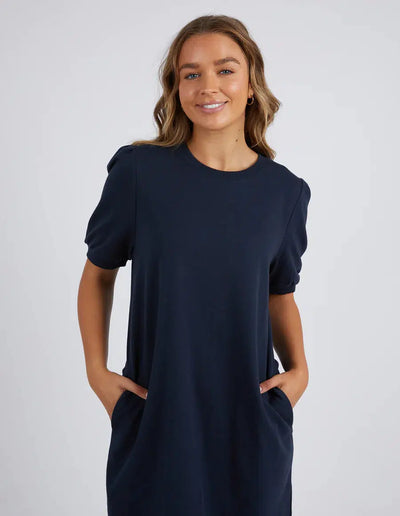 Zalia Dress - Navy-Foxwood-Lima & Co