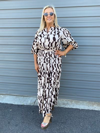 Zara Dress - Chocolate-Lima and Co-Lima & Co