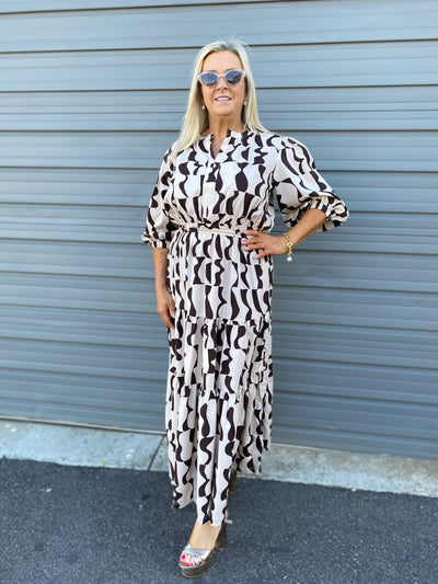 Zara Dress - Chocolate-Lima and Co-Lima & Co