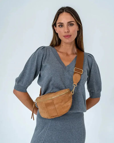 Zara Sling Bag - Vintage Tan-Elms and King-Lima & Co