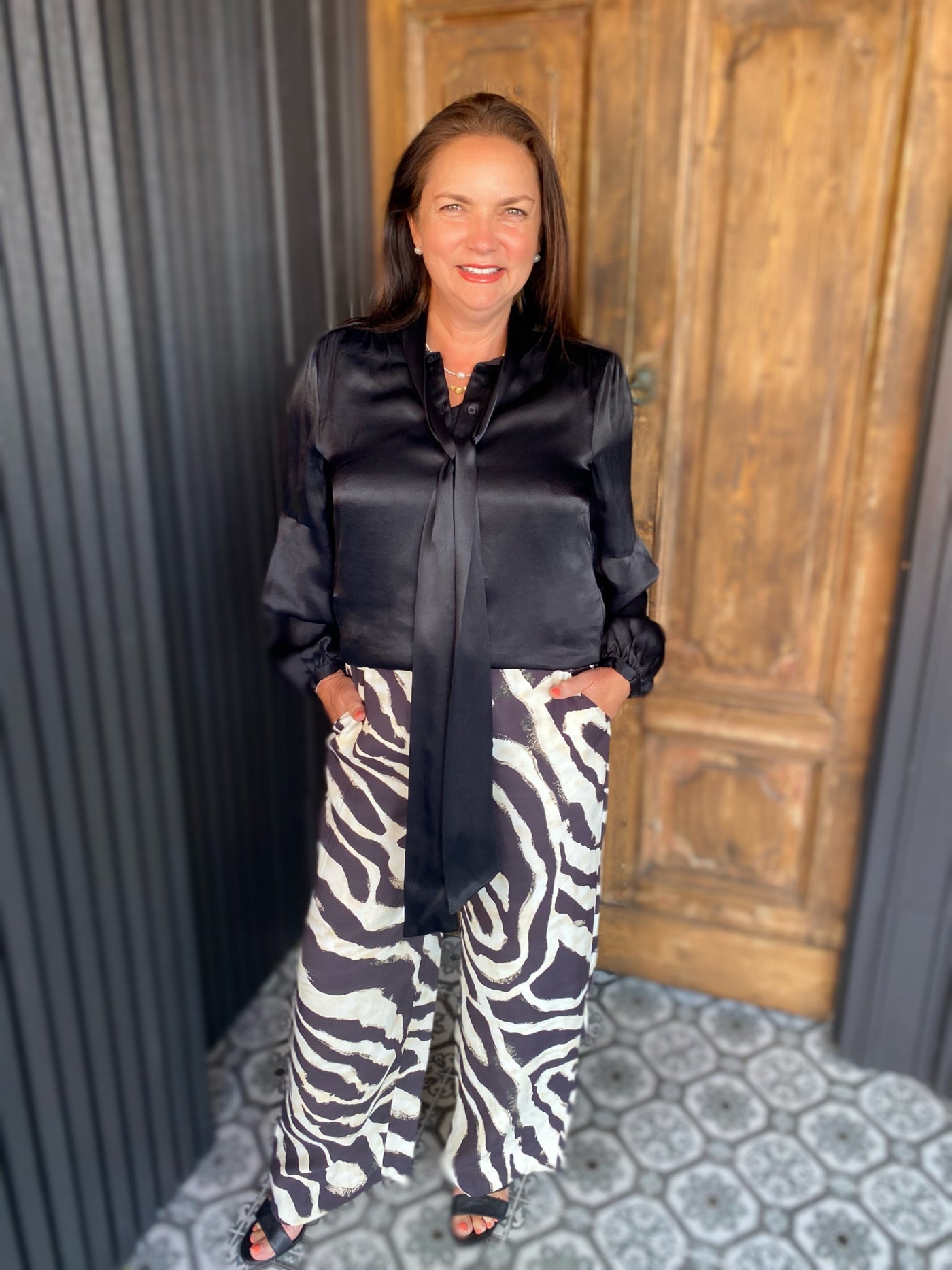 Zebra Print Pant - Zebra-Pingpong-Lima & Co