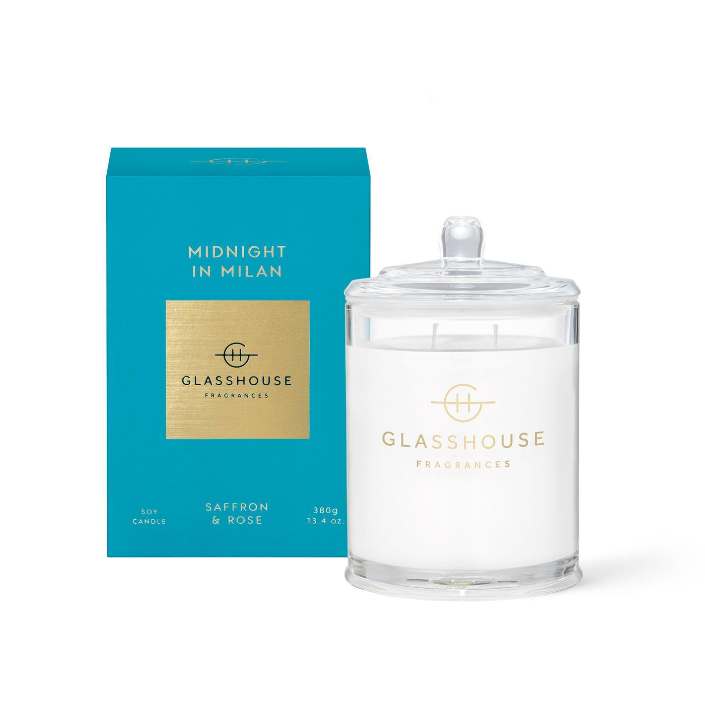 380G CANDLE - MIDNIGHT IN MILAN-GLASSHOUSE-Lima & Co