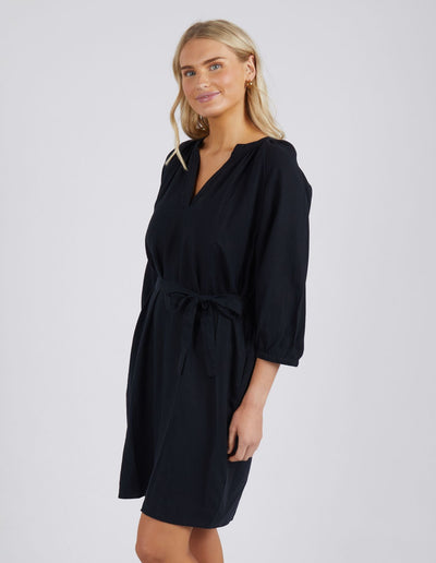 Agnes Dress - Black-Elm Lifestyle-Lima & Co