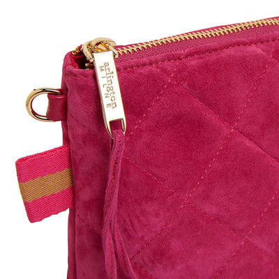 Alexis Crossbody - Quilted Hot Pink-Arlington milne-Lima & Co