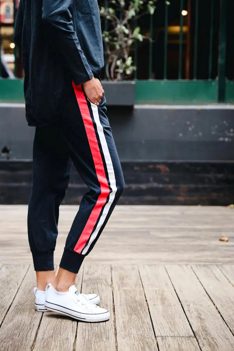 Banded Jogger - Ink & Poppy-3rd Story-Lima & Co