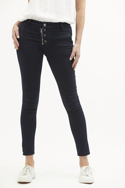 Button Jean Classic - Black-Italian Star-Lima & Co