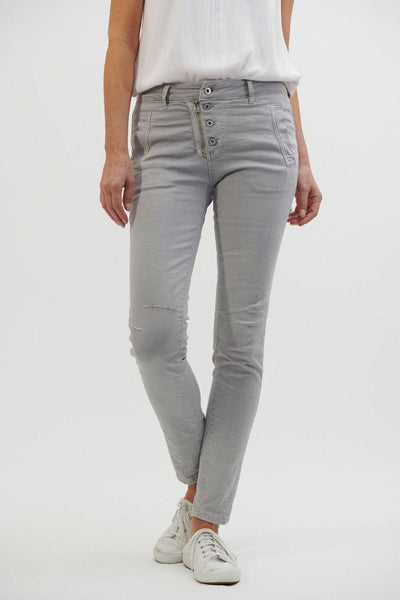 Button Jean Classic - Dove-Italian Star-Lima & Co