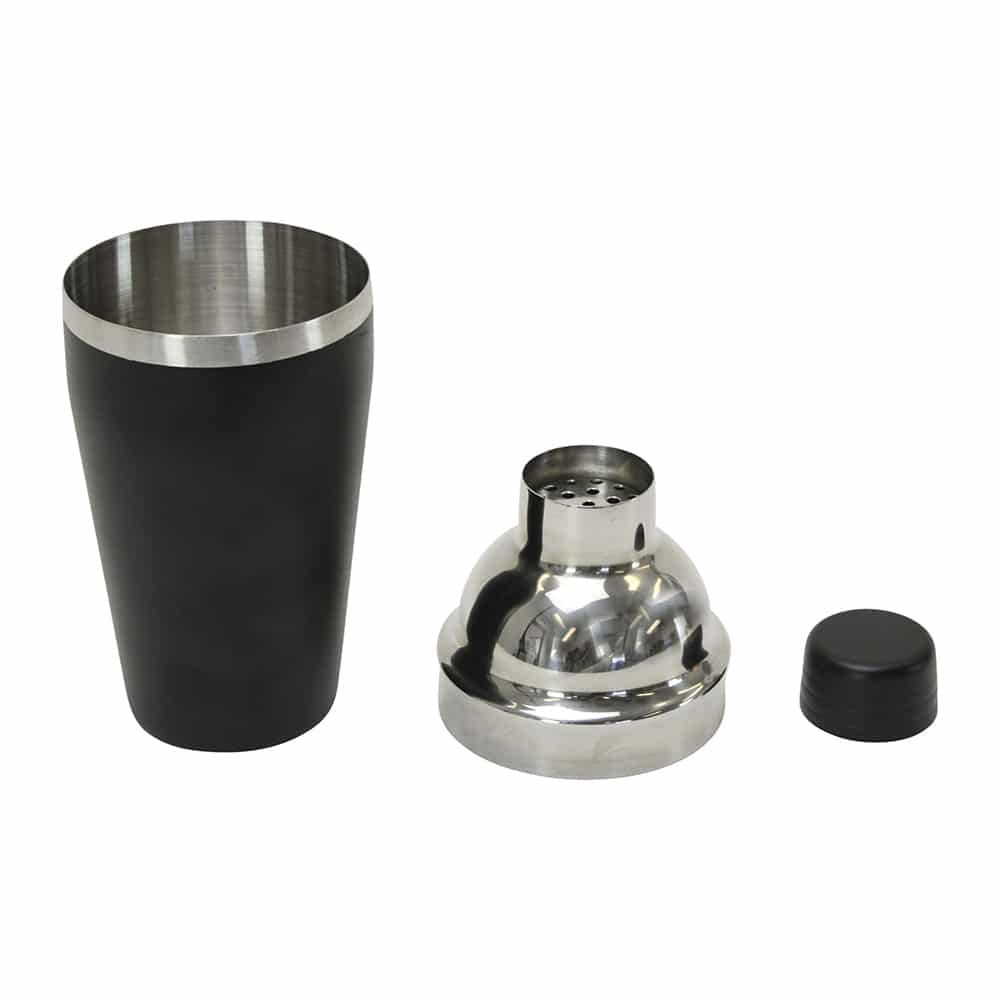 COCKTAIL SHAKERS STAINLESS - BLACK-ANNABEL TRENDS-Lima & Co