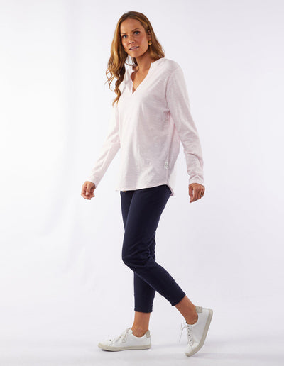 COLES BAY L/S HENLEY PALE PINK-Elm Lifestyle-Lima & Co
