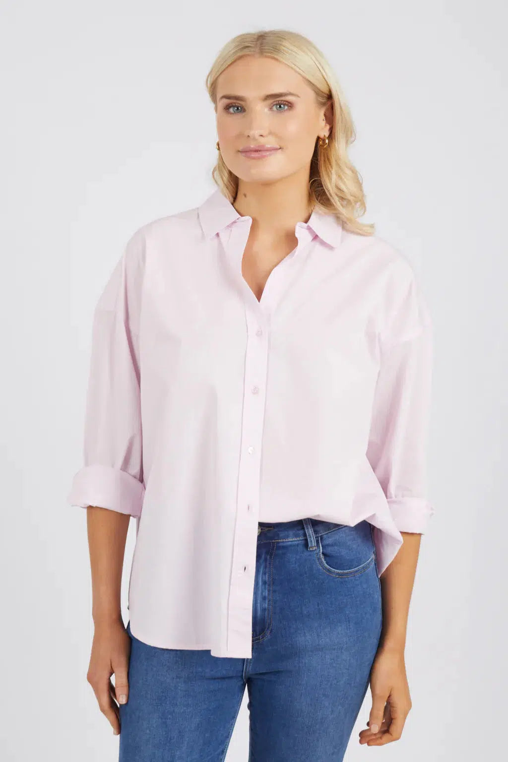 Delia Shirt - Pale Pink-Elm Lifestyle-Lima & Co