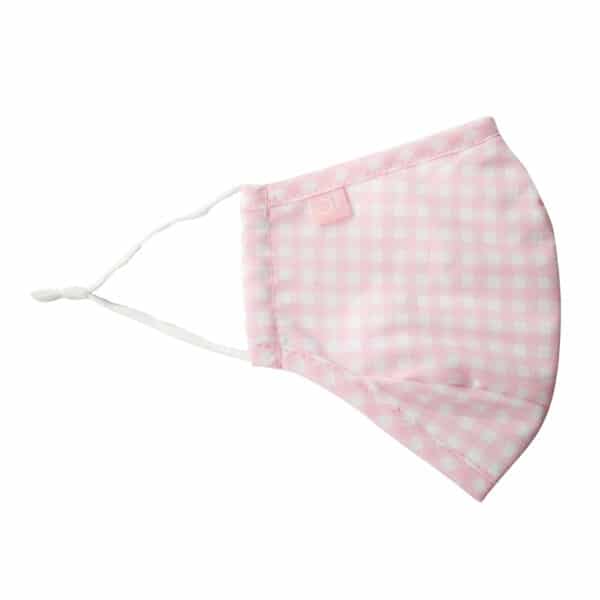 FACE MASK PINK GINGHAM-ANNABEL TRENDS-Lima & Co