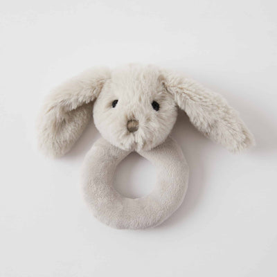 Grey Bunny Rattle-PILBEAM LIVING-Lima & Co