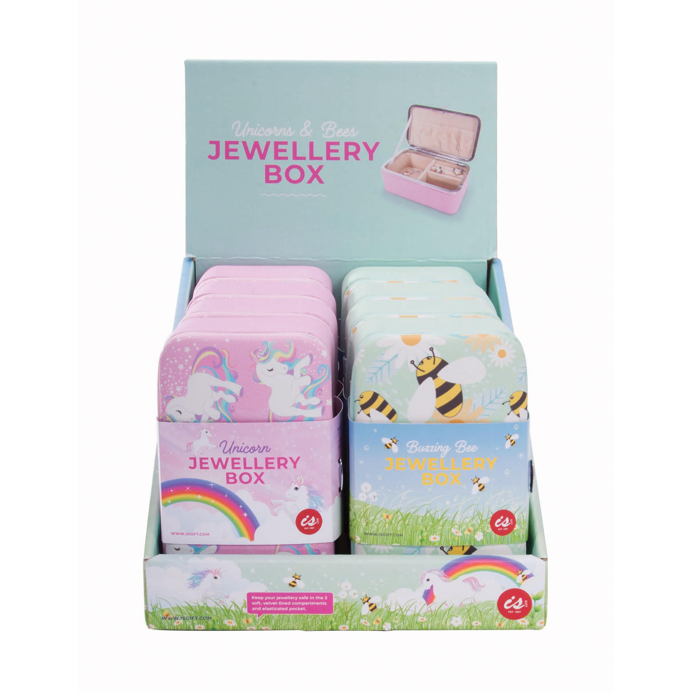 Jewellery Box - Unicorn & Bees-Lima & Co-Lima & Co