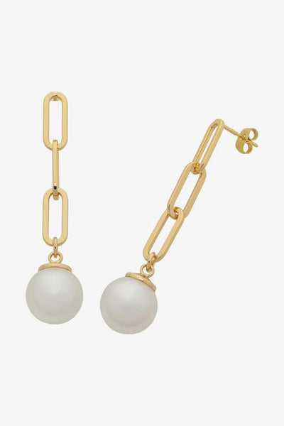 Jolene Pearl Earring - Gold-Liberte-Lima & Co