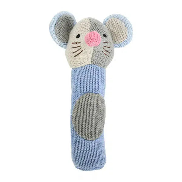 Knit - Rattle Mouse-Annabel Trends-Lima & Co