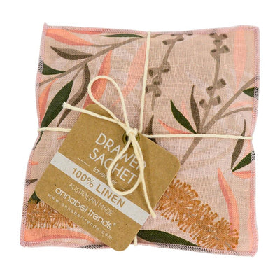 LINEN DRAWER SACHET - BOTTLEBRUSH-ANNABEL TRENDS-Lima & Co