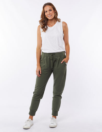 Lazy Days Pant - Khaki-Foxwood-Lima & Co