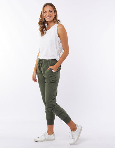 Lazy Days Pant - Khaki-Foxwood-Lima & Co