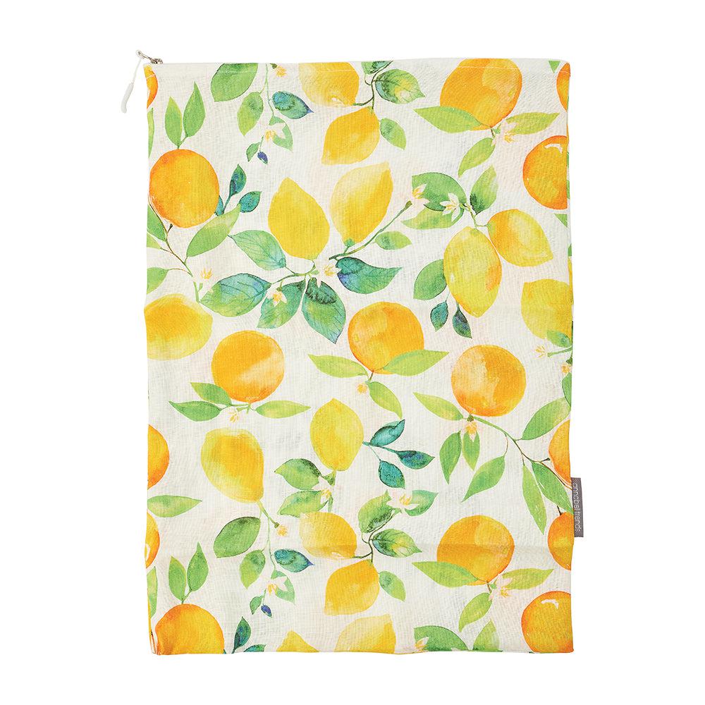 Linen Laundry Bag - Amalfi Citrus-Annabel Trends-Lima & Co