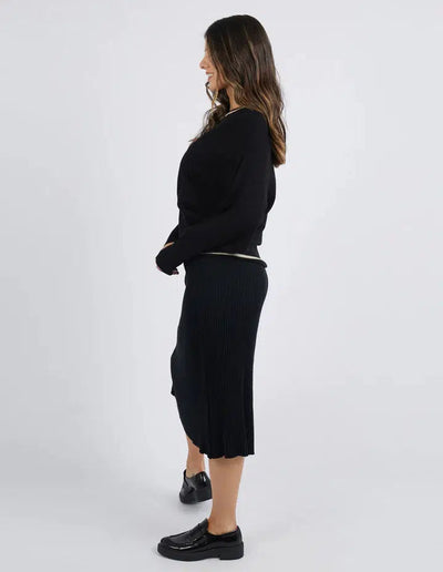 Milena Crew - Black-Foxwood-Lima & Co