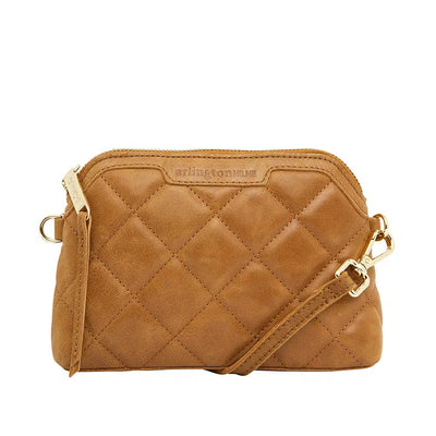 Mini Abigail Bag - Quilted Vintage Tan-Arlington milne-Lima & Co