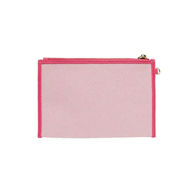 NEW YORK COIN PURSE - FUCHSIA W CANVAS-ELMS AND KING-Lima & Co