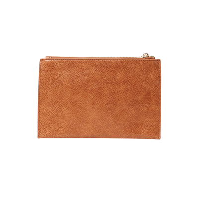 NEW YORK COIN PURSE -TAN PEBBLE-ELMS AND KING-Lima & Co