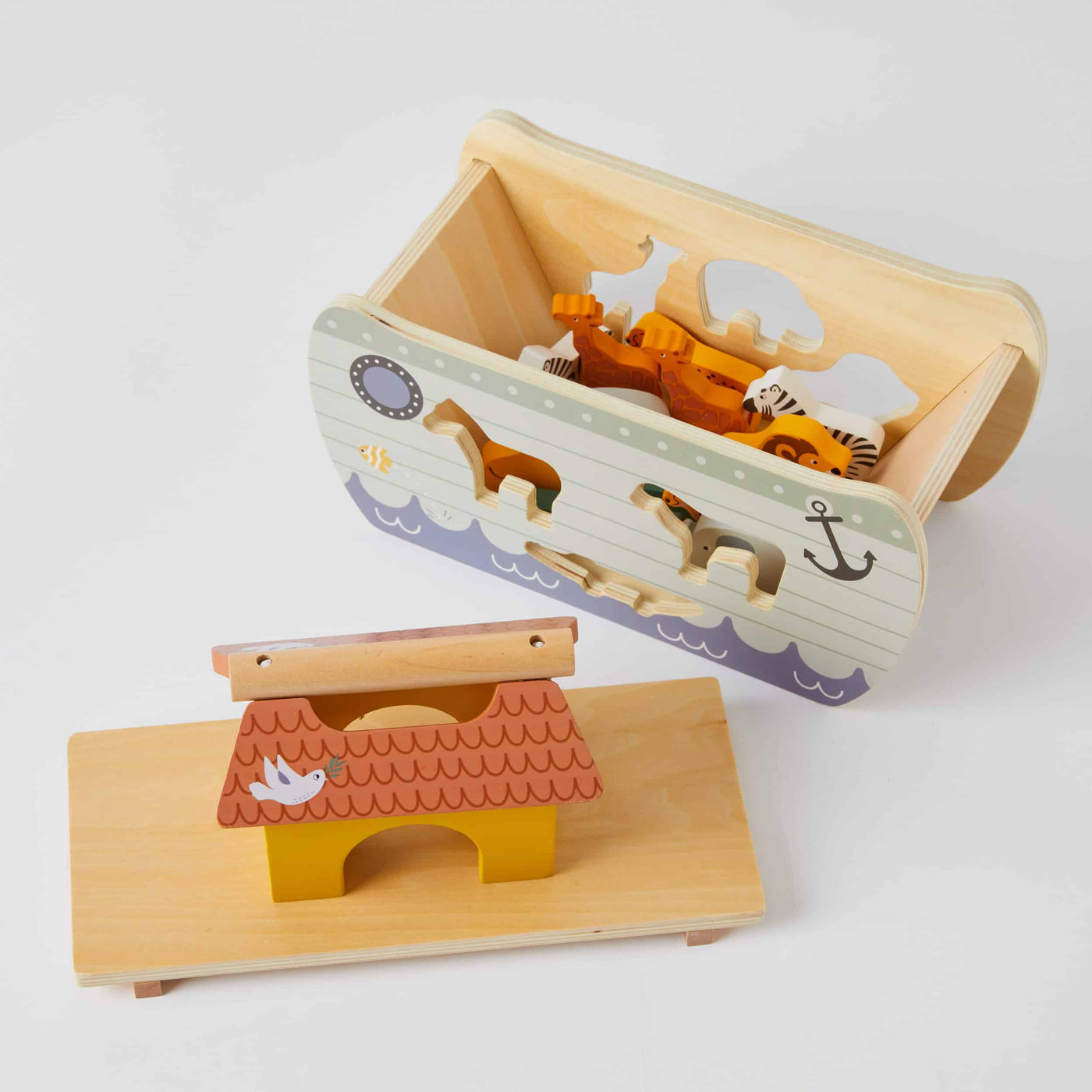 Noahs Ark Shape Sorter-PILBEAM LIVING-Lima & Co