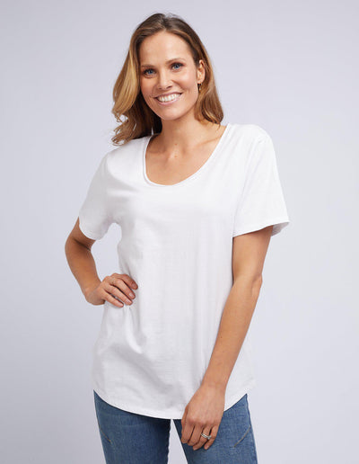 SAMMY VEE TEE WHITE-Foxwood-Lima & Co