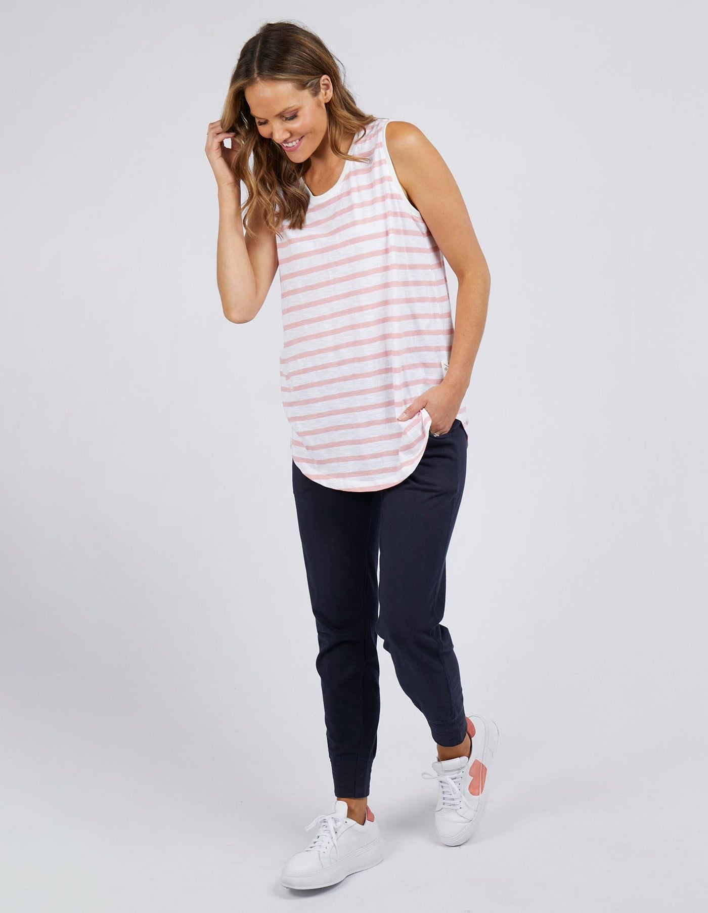 Scoop Tank - Coral-Elm Lifestyle-Lima & Co