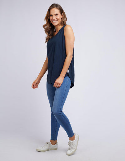 SCOOP TANK NAVY-Elm Lifestyle-Lima & Co