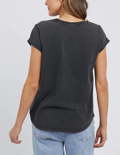 Signature Tee - Black-Foxwood-Lima & Co