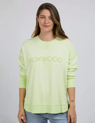 Simplified Crew - Grape Green-Foxwood-Lima & Co