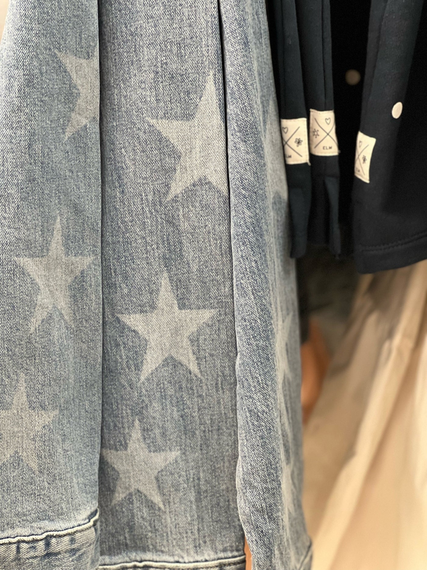Star Denim Jacket Blue-Elm Lifestyle-Lima & Co