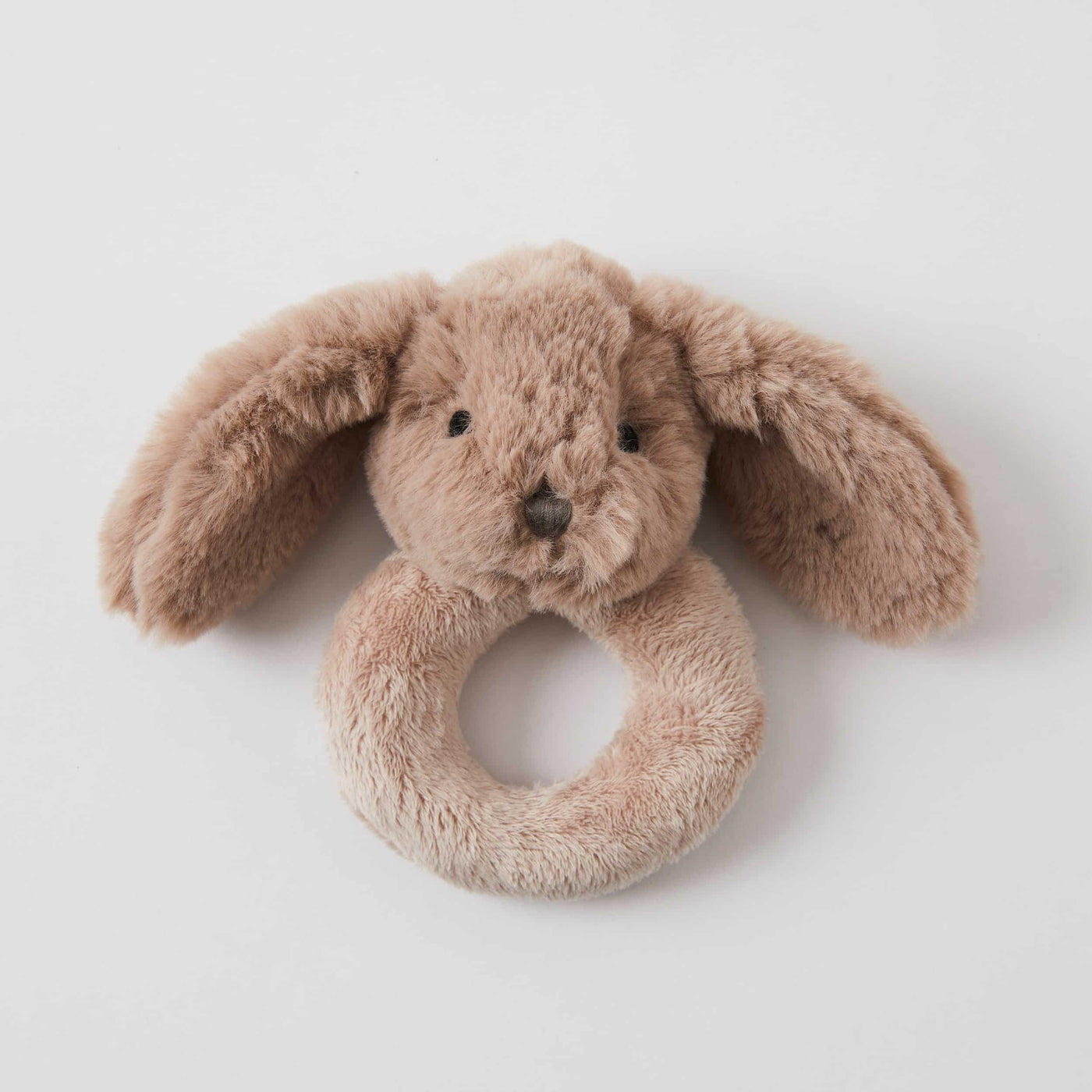 Taupe Bunny Rattle-PILBEAM LIVING-Lima & Co