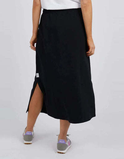 Travel Skirt - Black-Elm Lifestyle-Lima & Co