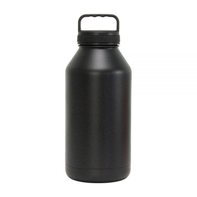 WATERMATE STAINLESS BIG BOTTLE 1.9L - BLACK-ANNABEL TRENDS-Lima & Co