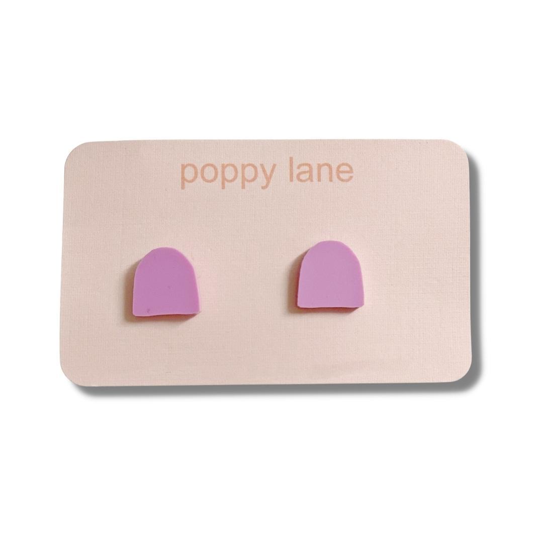 WS ARCH STUDS PLUM-POPPY LANE DESIGNS-Lima & Co