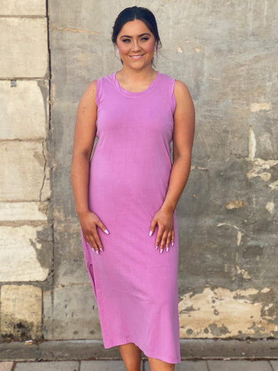 Waratah Dress - Fuchsia-Foxwood-Lima & Co