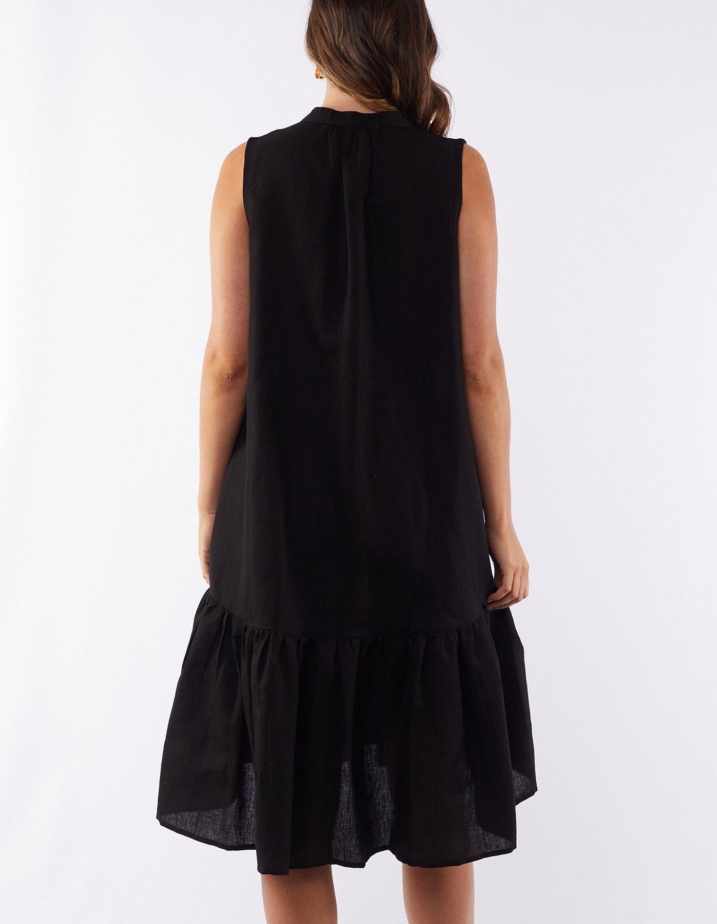 YARRA DRESS BLACK-Foxwood-Lima & Co